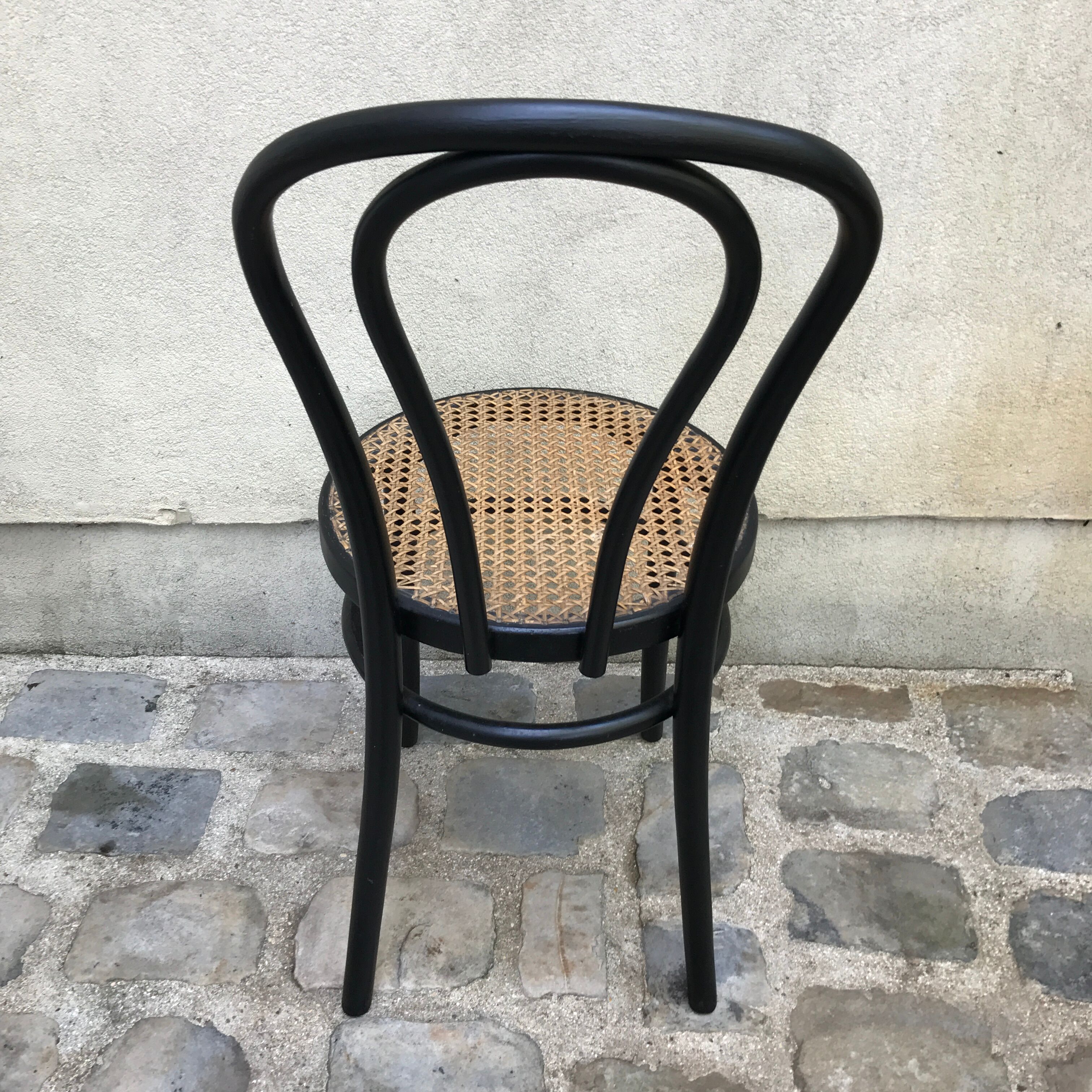 Lot de 4 chaises bistrot dépareillées