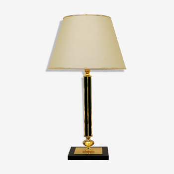 Lampe de table en laiton massif