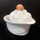 Ceramic egg terrine