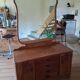 Art Deco mirrored dressing table