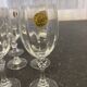 Crystal wine glass