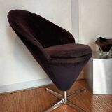 Vintage 70s cone chair armchair