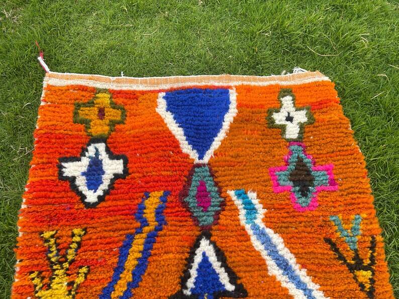 Handmade Moroccan rug 250cm x 100cm