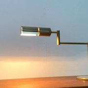 Space Age table lamp by V. Frauenknecht for Swisslamps International, 1970s.