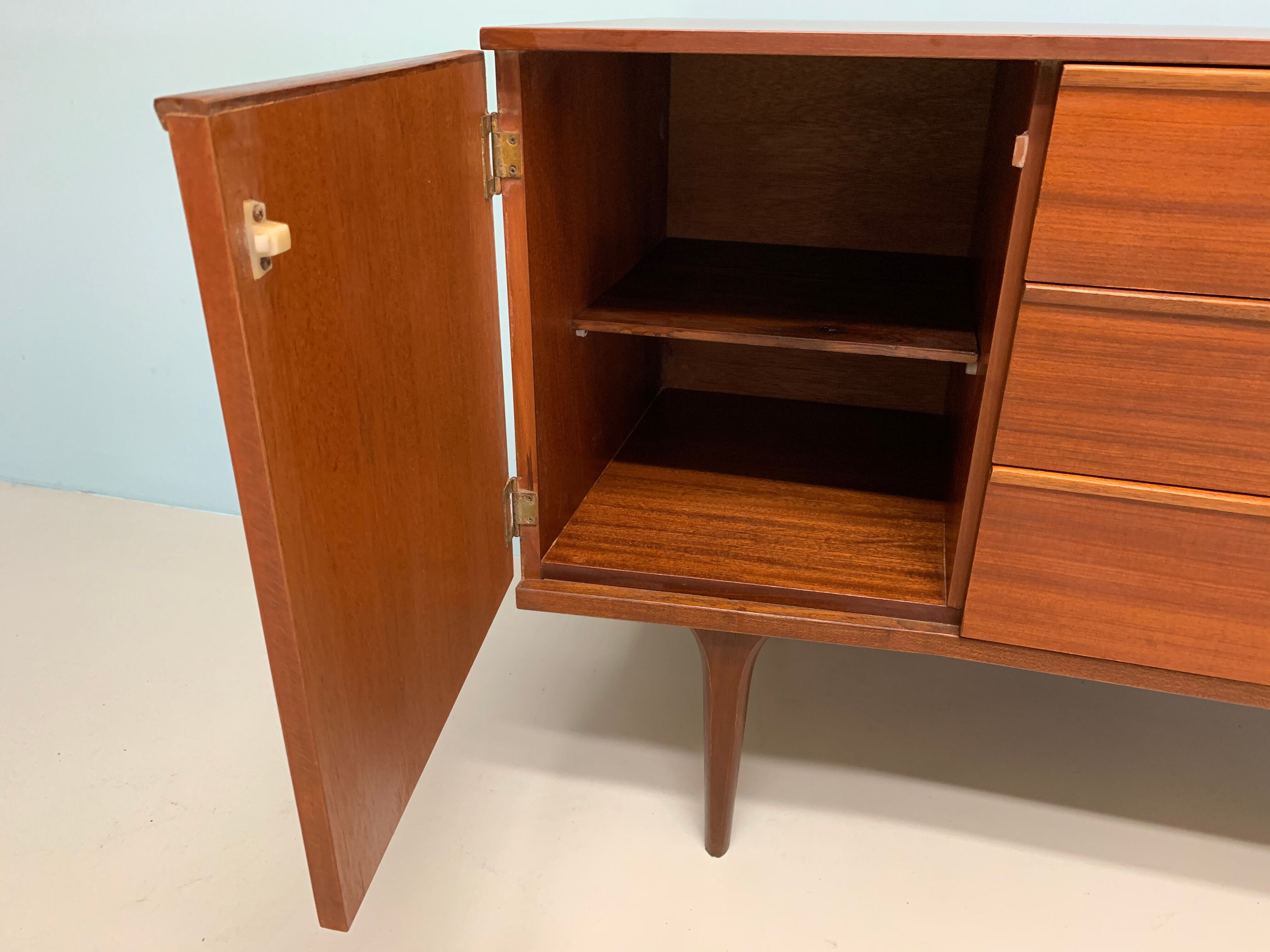 Vintage teak Austinsuite sideboard by Frank Guille 1960's