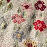 Tapis Rollakan décor de tulipes vintage