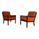 Fauteuils par Ole Wanscher pour Jeppsen, Danemark, années 1960.