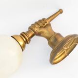 Set of 3 torchlight hand sconces