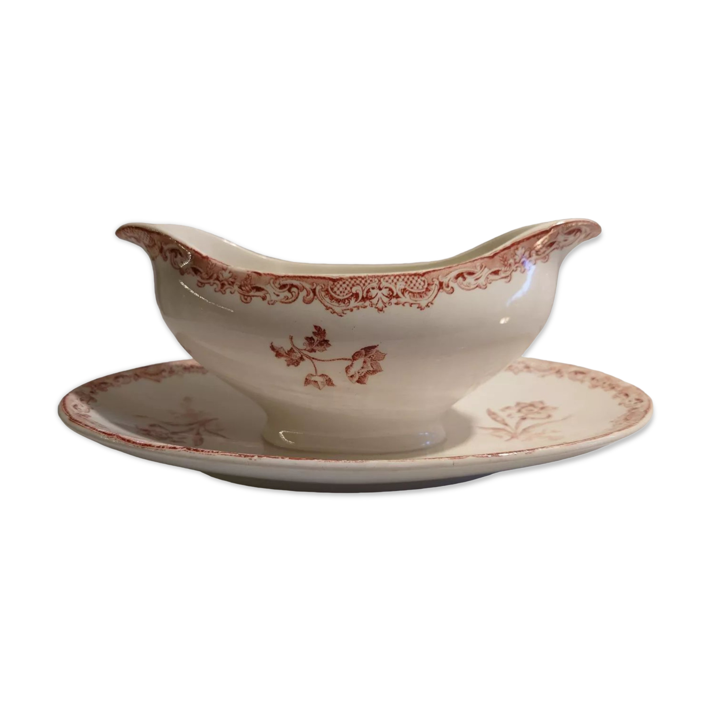 Saucière Sarreguemines model Fontanges