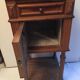 Chevet console teinte merisier