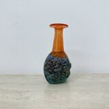 Rare Kjell Engman for Kosta Boda Sweden vase Rio face glass miniature vase