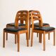Dyrlund dining chair teakwood