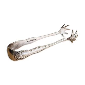 Silver sugar tongs