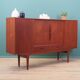 Buffet haut en teck, design danois, années 1960, production : Danemark