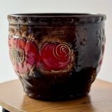 Pot de fleurs vintage ouest-allemand 887-22