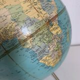 Globe vintage 1976 terrestre Taride philips challenge mappemonde - 33 cm