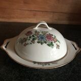 Butter maker in Porcelain of Limoge