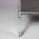 1980s Coffee table with slate stone by Hank Kwint for Metaform, Netherland