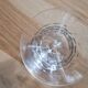 6 vintage cut glass glasses VD made in Belgium