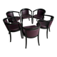 Lot de 6 fauteuils Gemla Sweden – Sabena Aviation