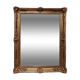 Wooden mirror and gilded stucco style Restoration height 94cm