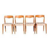 4 Scandinavian chairs