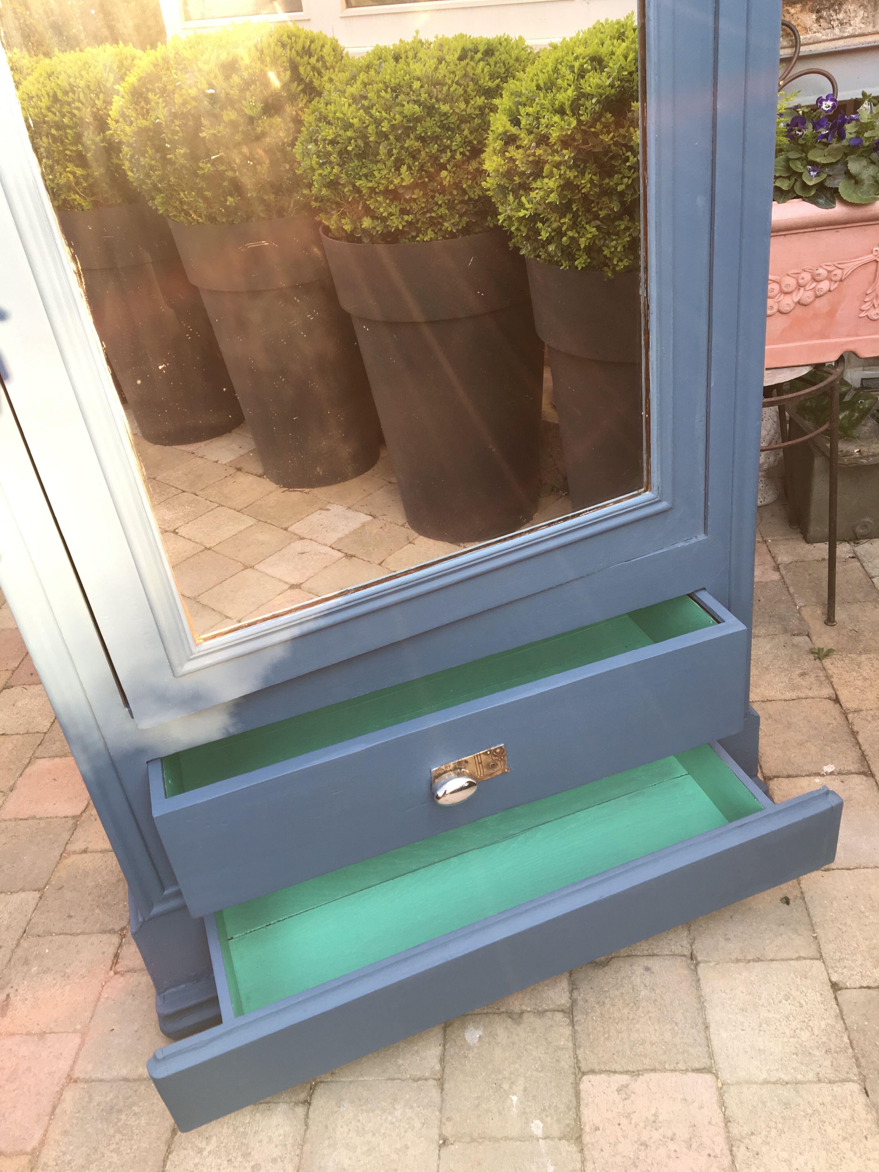 Armoire parisienne miroir