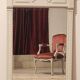 Antique trumeau mirror