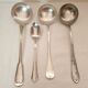 3 ladles and 1 stew spoon