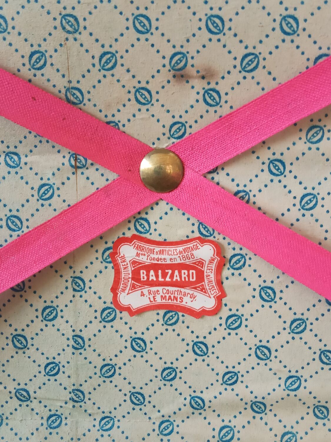 Malle de voyage 1900