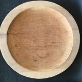 2 anciennes assiettes en bois