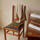 Fischel bistro chair "Indislocables" solid wood 1940s-1950s