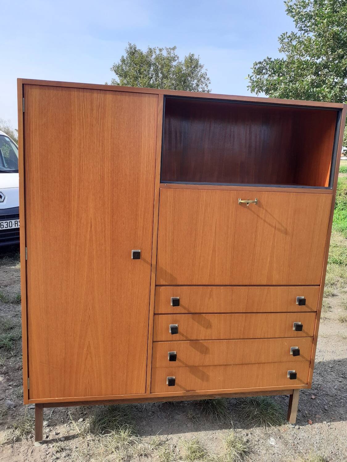 Meuble secrétaire style scandinave