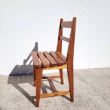 Small vintage wooden children's chair