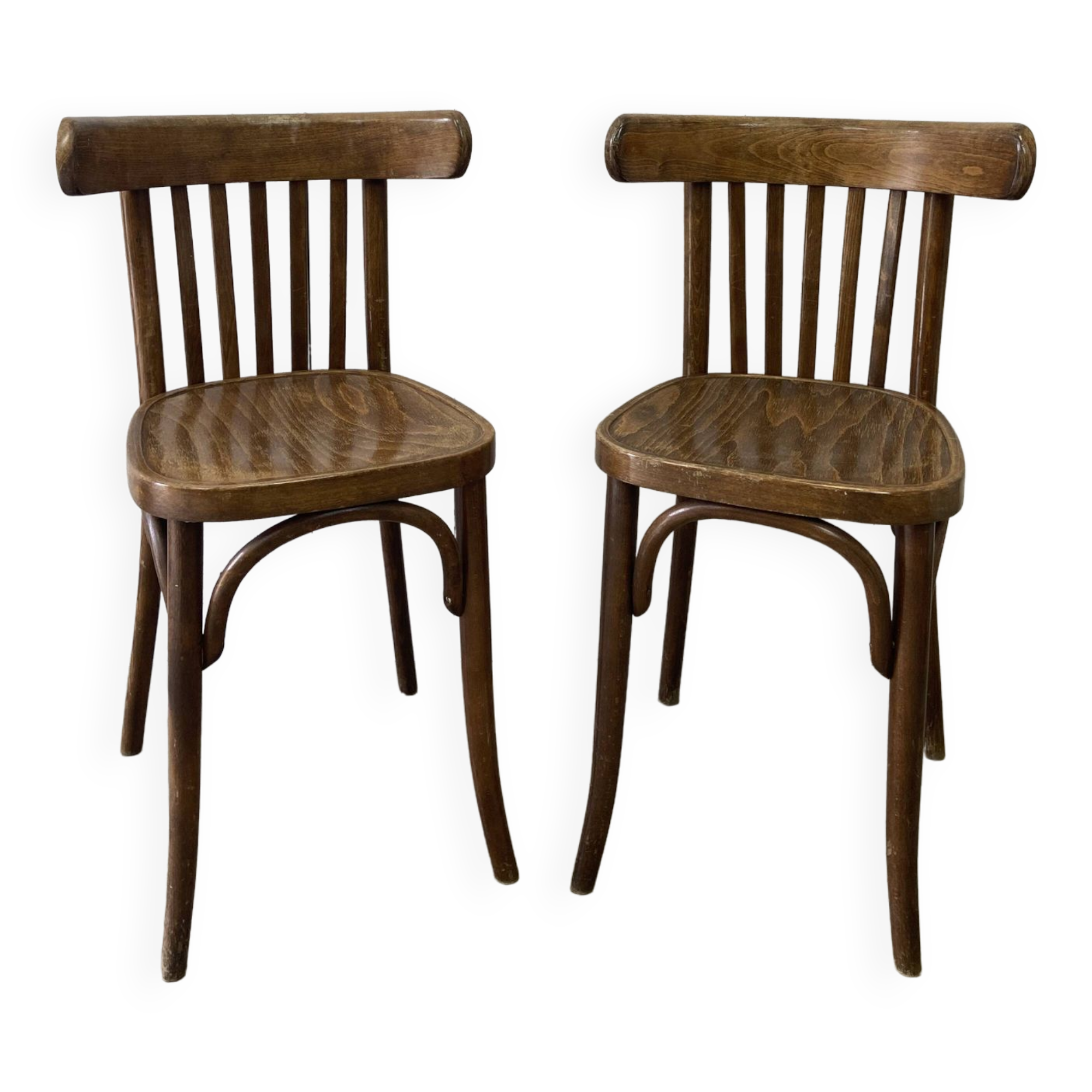 Pair of bistro chairs
