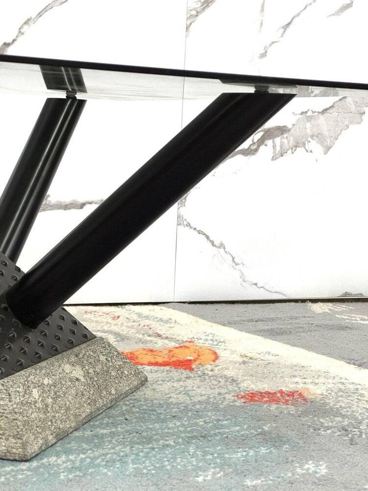 Marble and Metal Coffee Table, 1980s