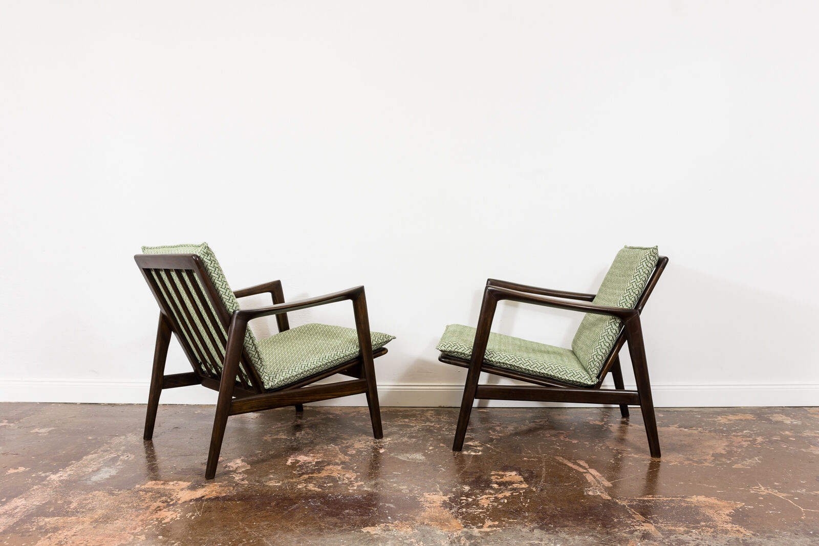 Pair of armchairs type 300 130, 1960's