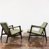 Pair of armchairs type 300 130, 1960's
