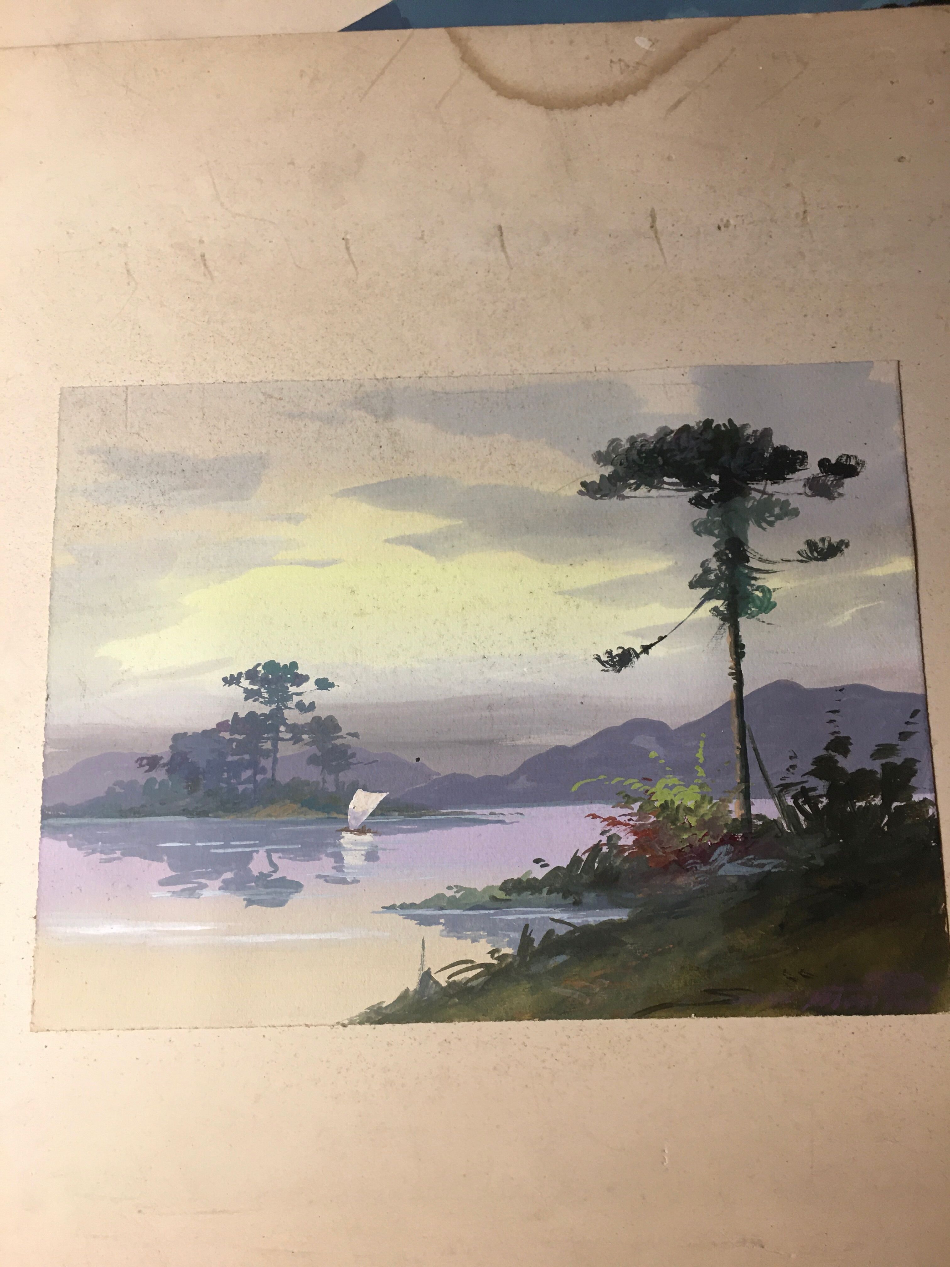 Watercolor landscapes of brazil (20s)