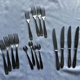 Table service 16 pieces – 4 people – Christofle / Alfénide – 1970s