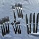 Table service 16 pieces – 4 people – Christofle / Alfénide – 1970s
