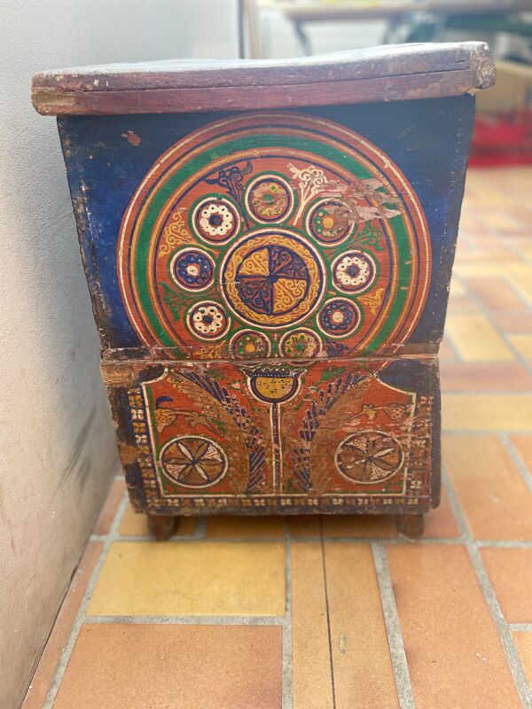 Coffre de mariage berbère ancien