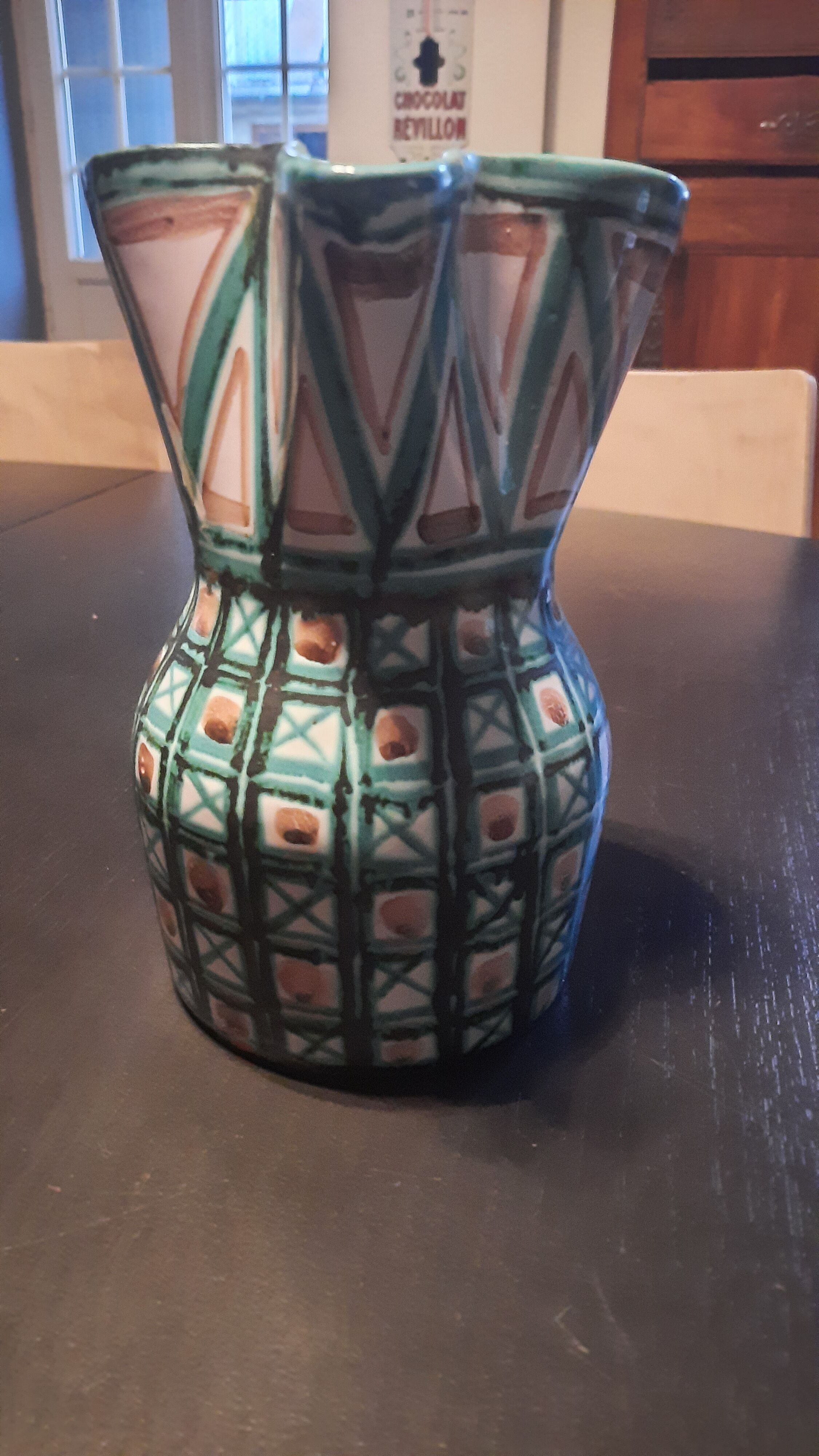 Robert Picault ceramic pitcher