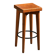 High stool by Christian Durupt, Méribel, circa 1960