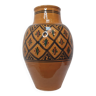 Moroccan terracotta vase