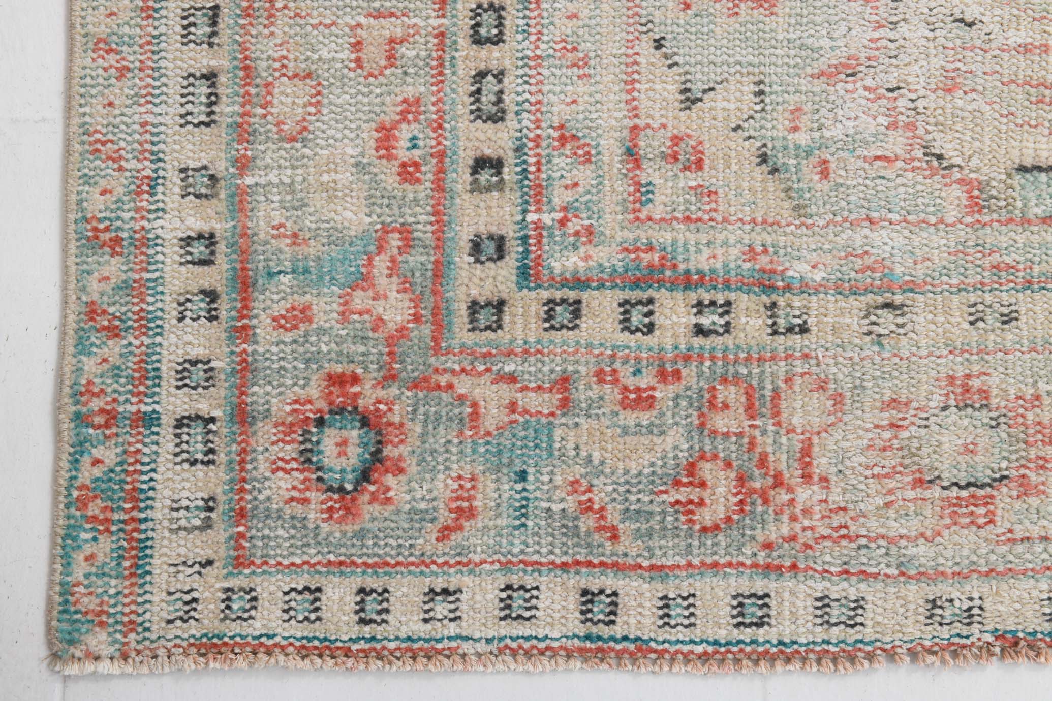 6x8 57s antique vintage rug, 190x264cm