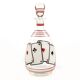 Bridge decanter, mid-century modern, glass, Hortensja, Poland, 1950s