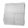 6 large napkins 19th, damassed, monogrammed "CB"