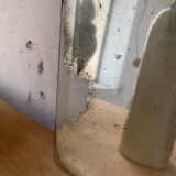 Very stung old bevelled mirror 39x60cm