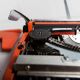 Machine à écrire brother de luxe 879 révisée et ruban neuf qwertz